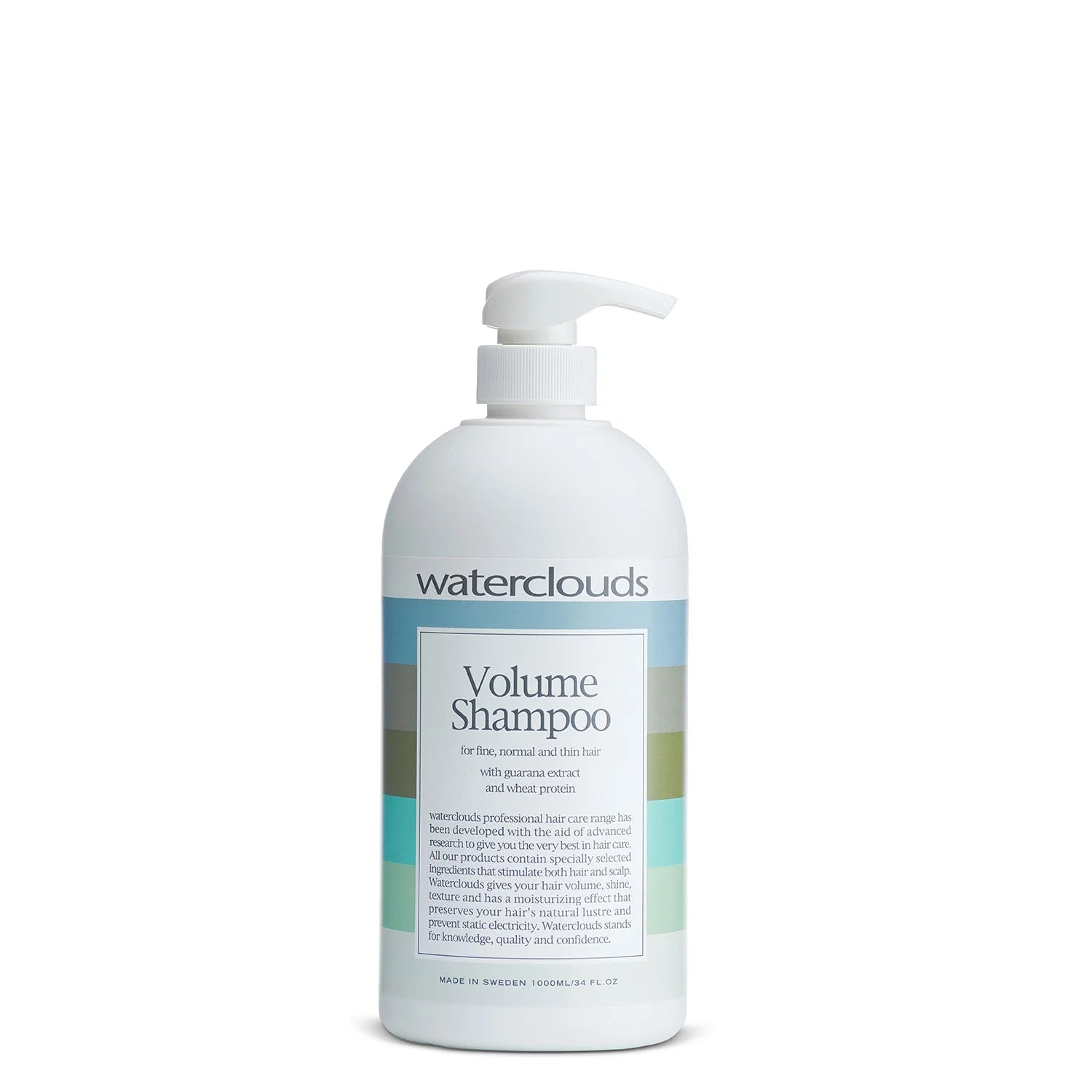 Waterclouds Volume Shampoo 1000ml - Få fyldigere hår!