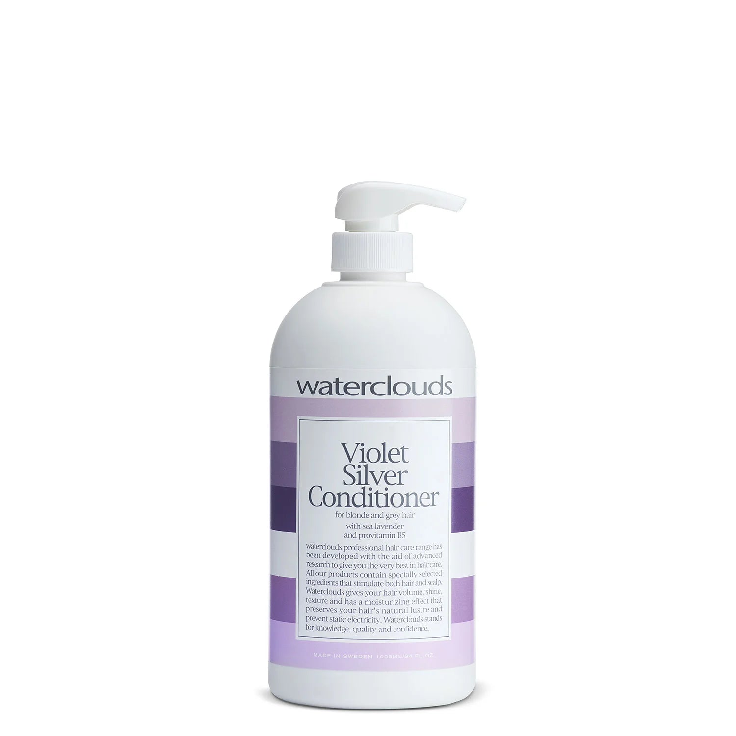 Waterclouds Violet Silver Conditioner 1000ml Balsam Hos Frisøren Baronen