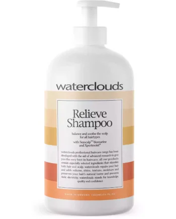 Waterclouds Relieve Shampoo   1000ml   Hos Frisøren   Baronen
