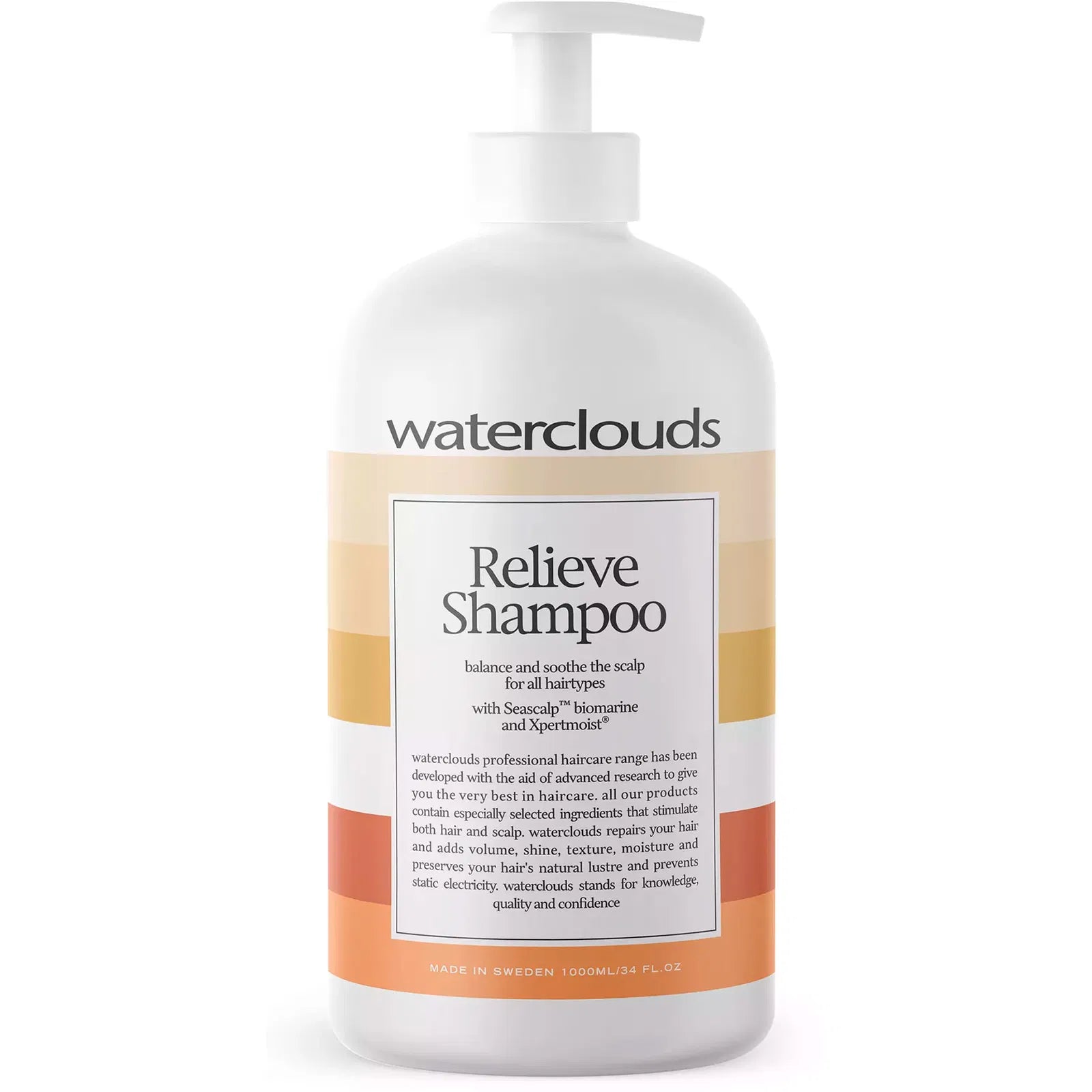 Waterclouds Relieve Shampoo 1000ml Hos Frisøren Baronen