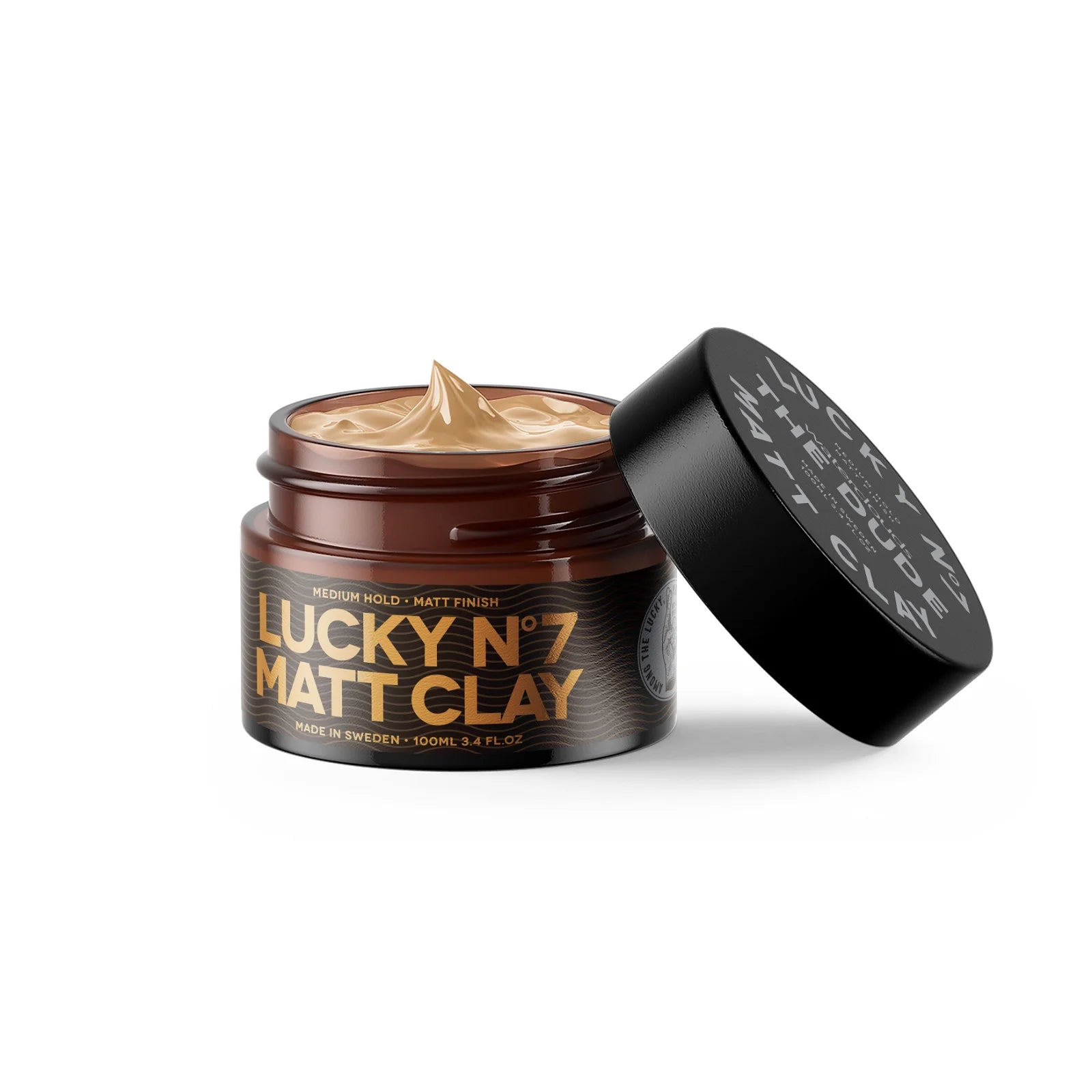 Waterclouds Lucky Nr7 Matt Clay 100ml Hos Frisøren Baronen