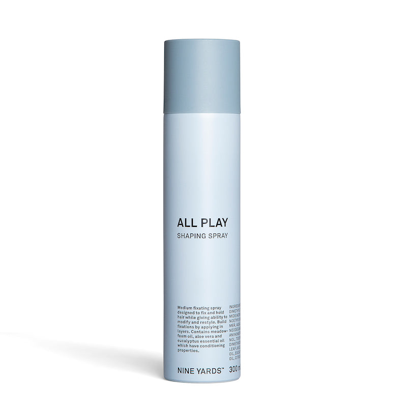 Nine Yards All Play Shaping Spray 300ml Hos Frisøren Baronen
