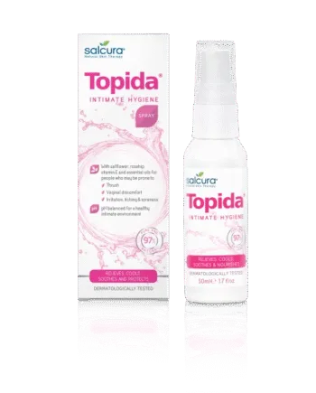 Salcura Topida   Intim Hygiejne Spray   Salcura 50ml   Hos Frisøren   Baronen