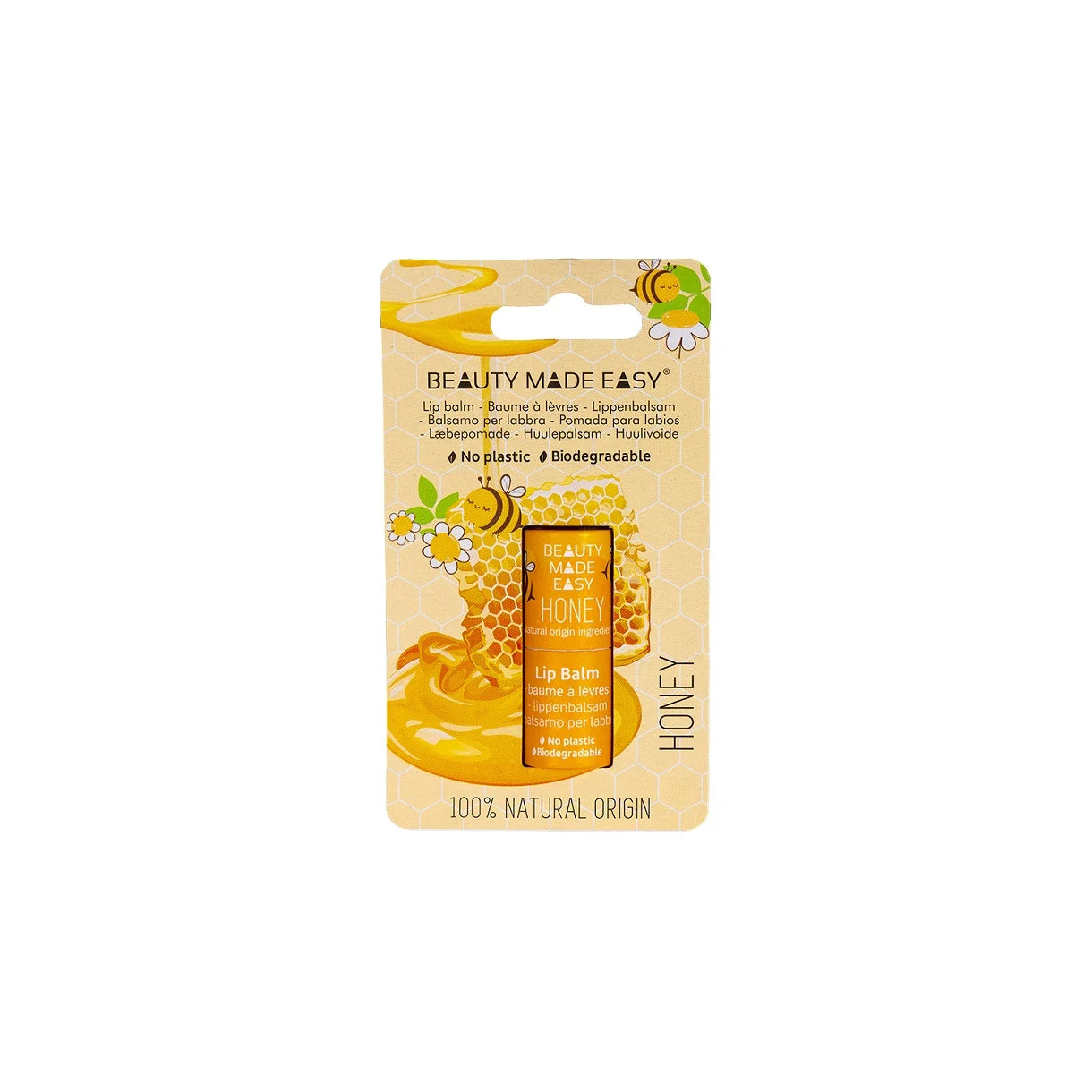 Beauty Made Easy Lip Balm Honey Hos Frisøren Baronen