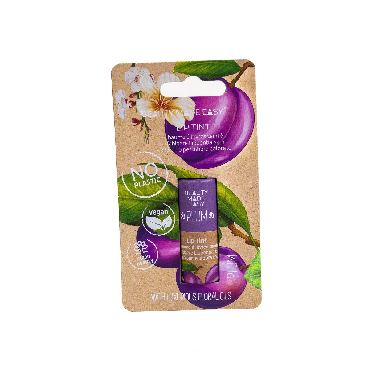 Beauty Made Easy Lip Balm Tint Plum Hos Frisøren Baronen
