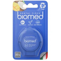 Biomed   Tandtråd   Coconut   Mango   Hos Frisøren   Baronen
