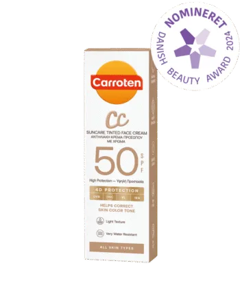 Carroten Cc Face Cream Spf 50   Solcreme   Hos Frisøren   Baronen
