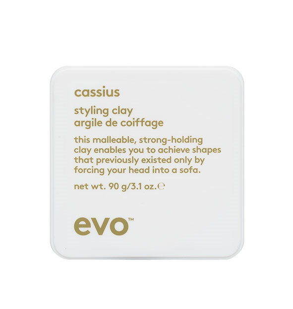 Evo Cassius Styling Clay 90g Hos Frisøren Baronen
