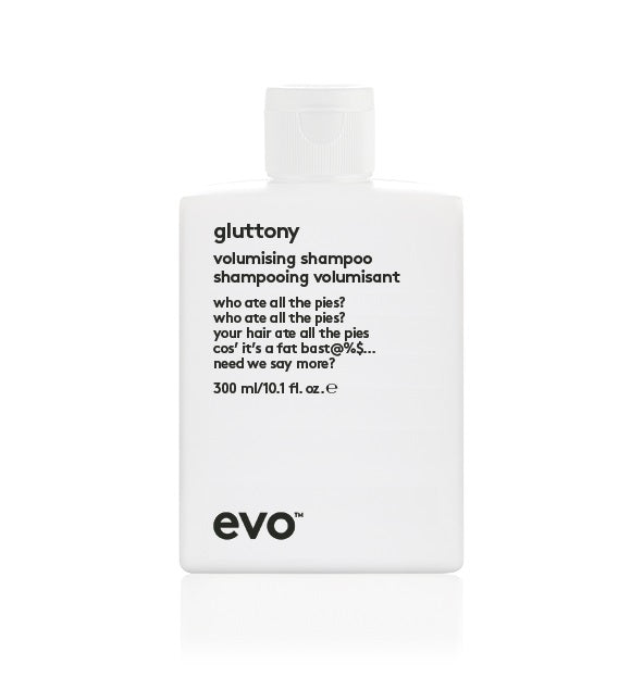Evo Gluttony Volumising Shampoo 300ml Hos Frisøren Baronen