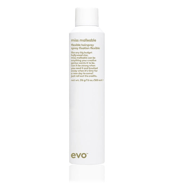 Evo Miss Malleable Hairspray 285ml Hos Frisøren Baronen
