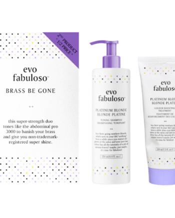 Evo Fabuloso Brass Be Gone Set   Hos Frisøren   Baronen