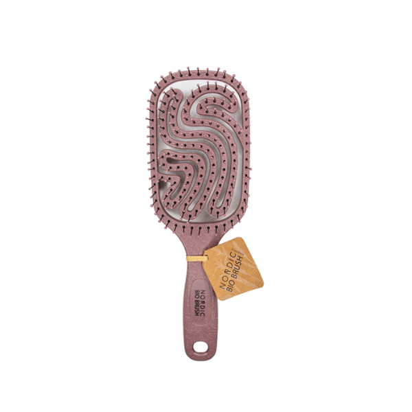 Nordic Bio Brush Paddel Gammel Rosa Str L Hos Frisøren Baronen
