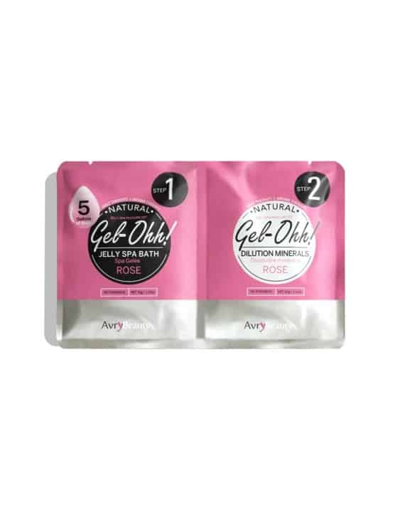 Gel Ohh Jelly Spa Pedi Bath Rose Hos Frisøren Baronen