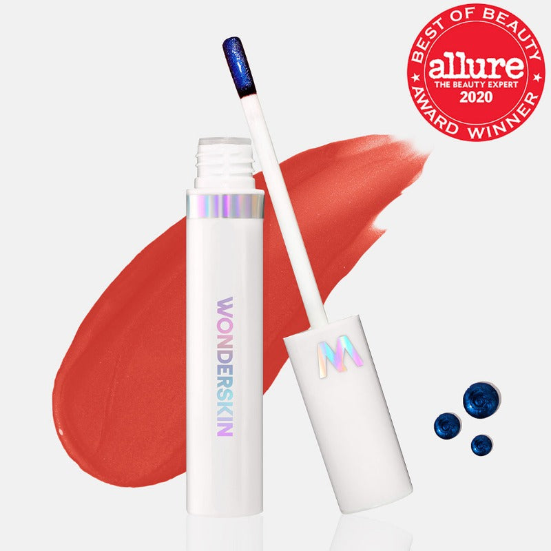 Wonderskin Wonder Blading Lip Stain Glamorous Classic Red Kit Hos Frisøren Baronen