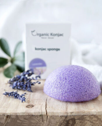 Organic Konjac Svamp Lavender  Sart  Rød Og Stresset Hud   Hos Frisøren   Baronen