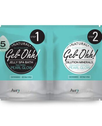 Gel Ohh Jelly Spa Pedi Bath   Pearl Glow   Hos Frisøren   Baronen