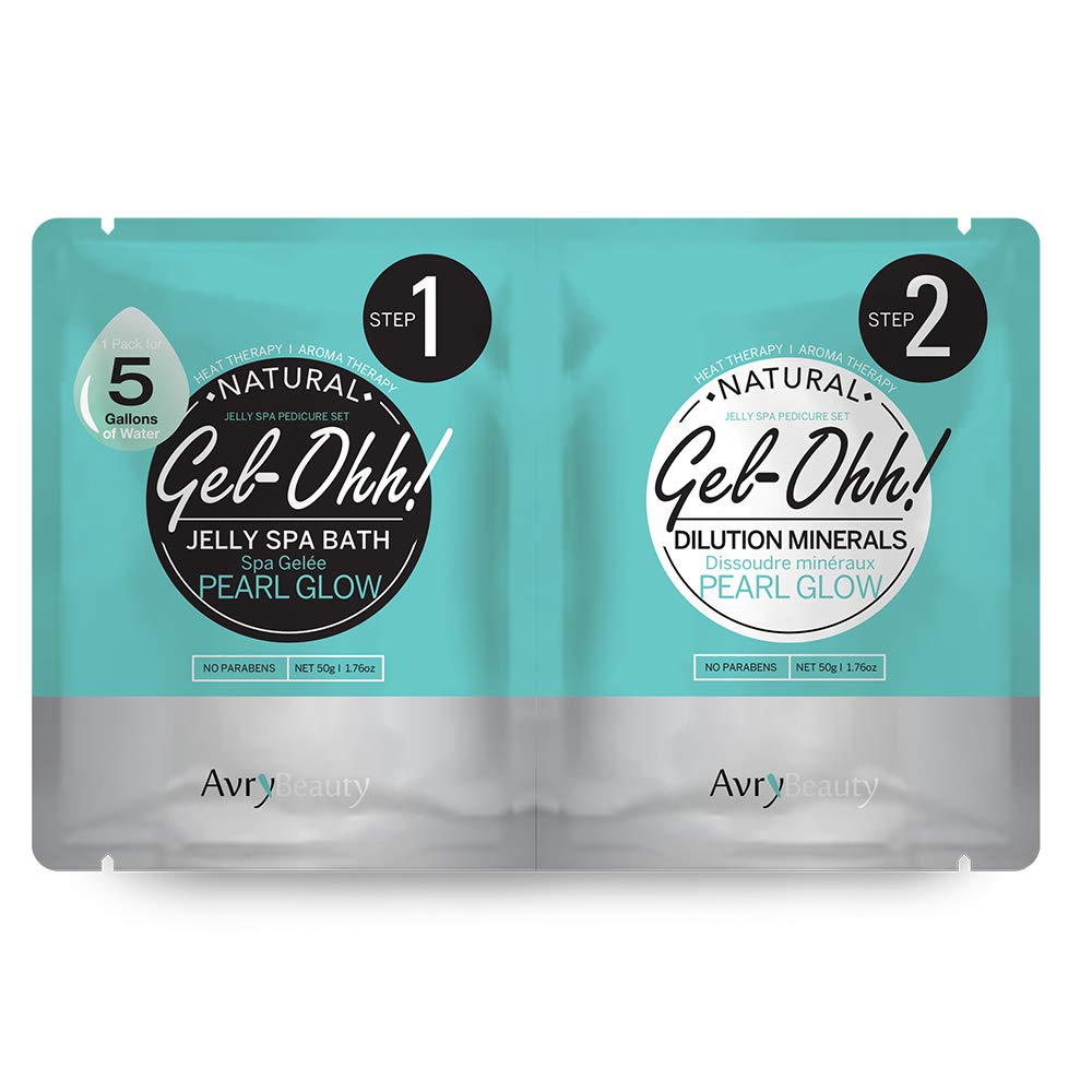 Gel Ohh Jelly Spa Pedi Bath Pearl Glow Hos Frisøren Baronen