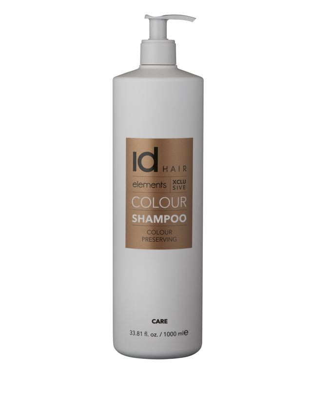 Id Hair Elements Xclusive Colour Shampoo 1000ml Hos Frisøren Baronen