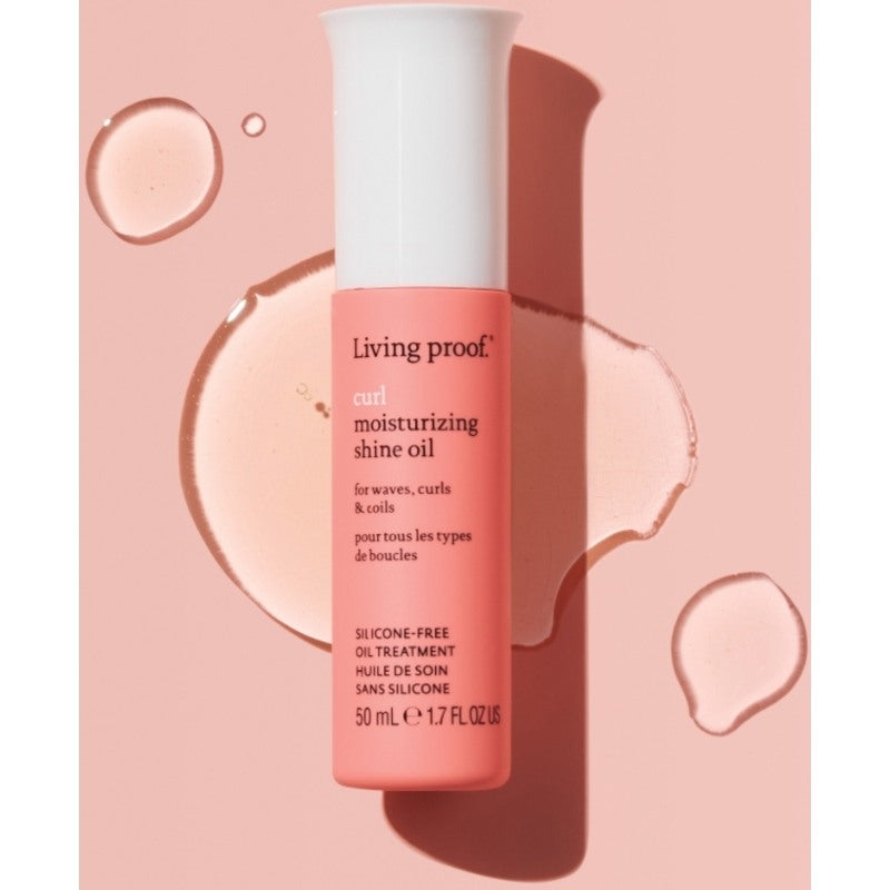 Living Proof Curl Moisturizing Shine Oil 50 Ml Hos Frisøren Baronen