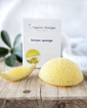 Organic Konjac Svamp Lemon  Mod Pigmentforandringer   Hos Frisøren   Baronen