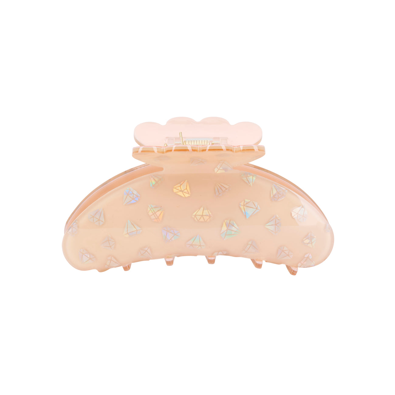 Asta Hårklemme Beige M Diamant Motiv Hos Frisøren Baronen
