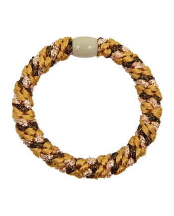 By Stær Hairties  Multi Karry Brun Kobber Glitter   Hos Frisøren   Baronen