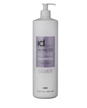 Id Hair Elements Xclusive Blonde Shampoo   Silver 1000ml   Hos Frisøren   Baronen