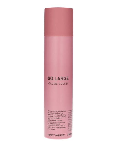 Nine Yards Go Large Volume Mousse 300 Ml Hos Frisøren Baronen