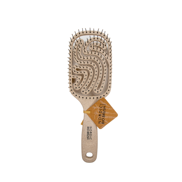 Nordic Bio Brush Paddel Sand Str L Hos Frisøren Baronen