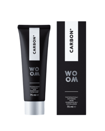 Woom   Charcoal Whitening Tandpasta 75ml   Hos Frisøren   Baronen