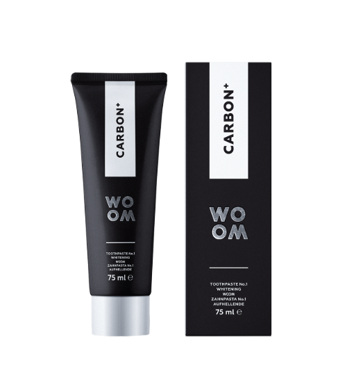 Woom Charcoal Whitening Tandpasta 75ml Hos Frisøren Baronen