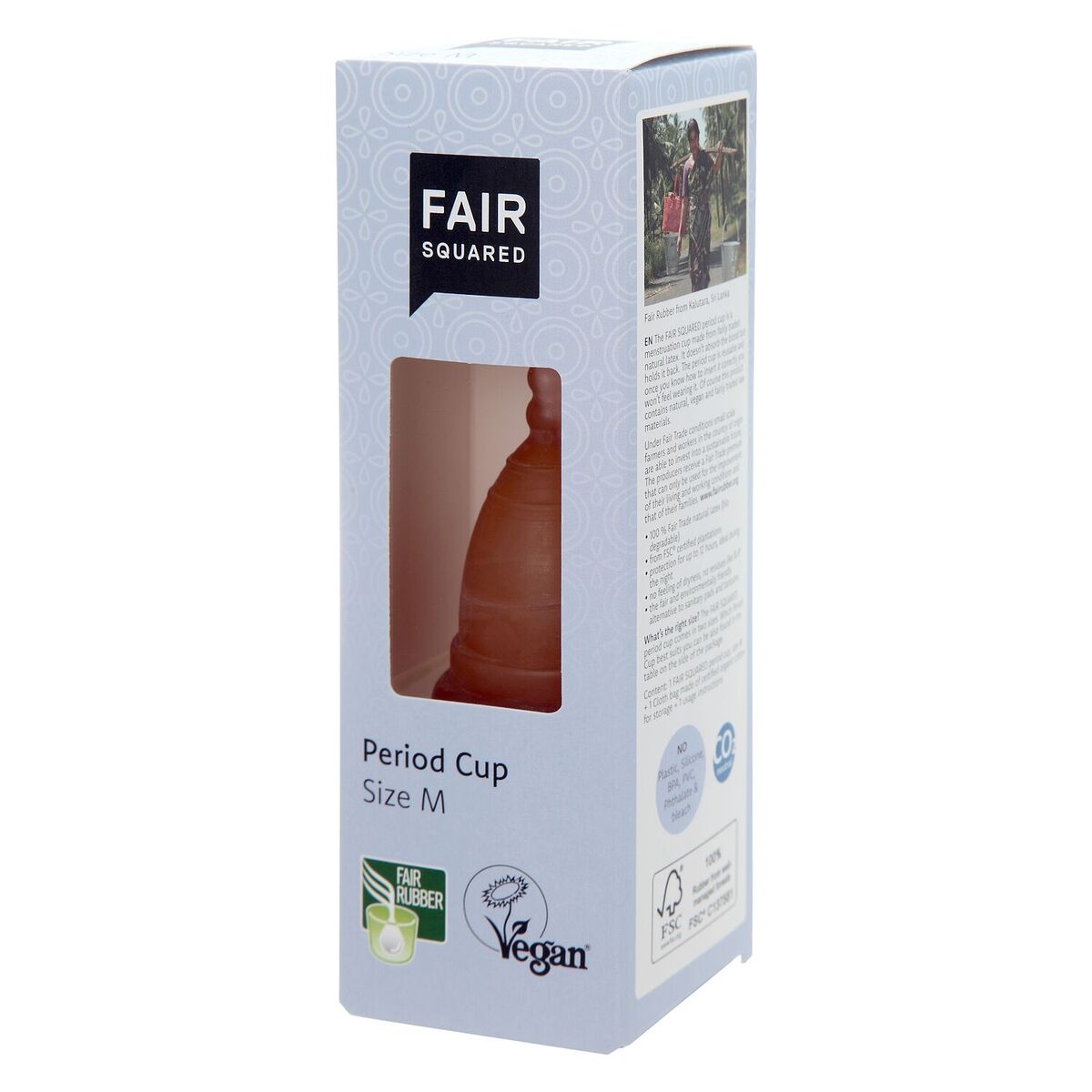 Fair Squared Period Cup Size M