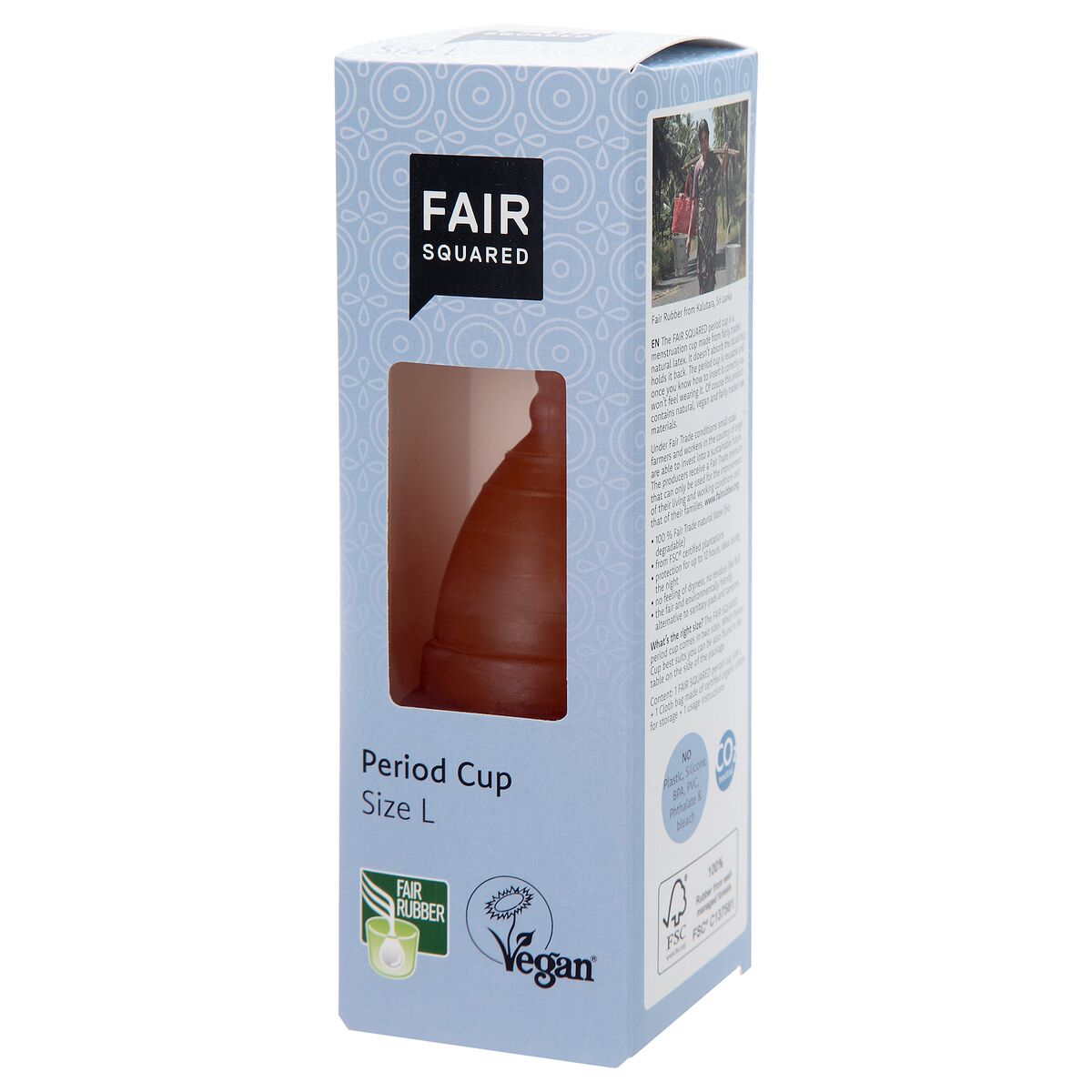 Fair Squared Period Cup Size L