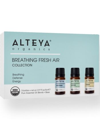 Alteya Organics   økologiske Essentielle Olier   Breathing Fresh Air Gaveæske