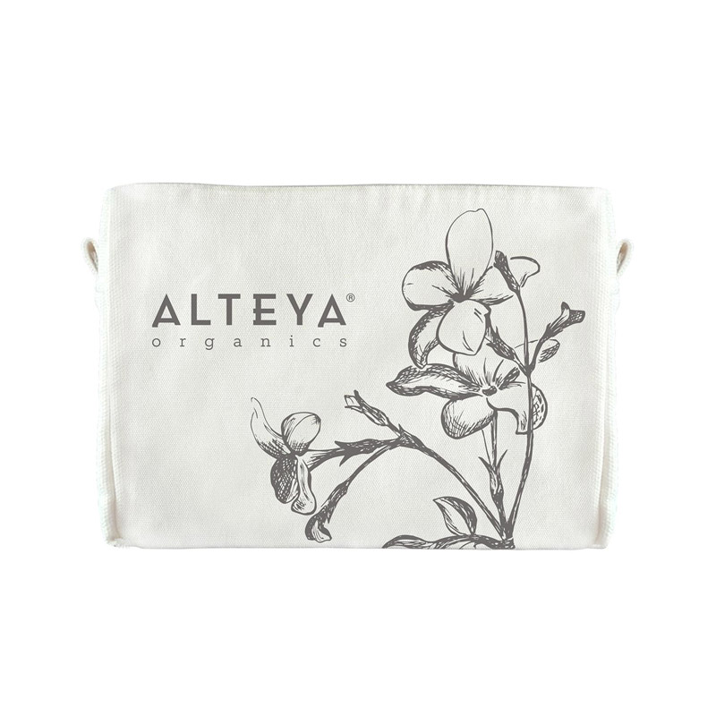 Alteya Organics Kosmetikpung Hvid Med Jasminblomst