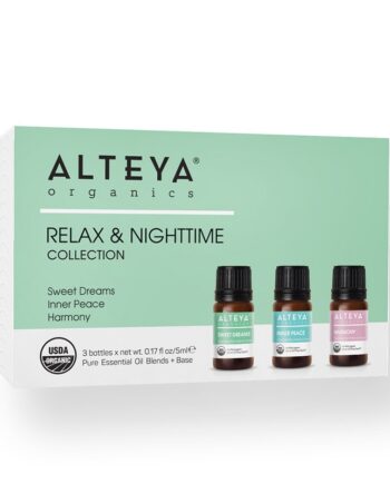 Alteya Organics   økologiske Essentielle Olier   Relax   Nighttime Gaveæske