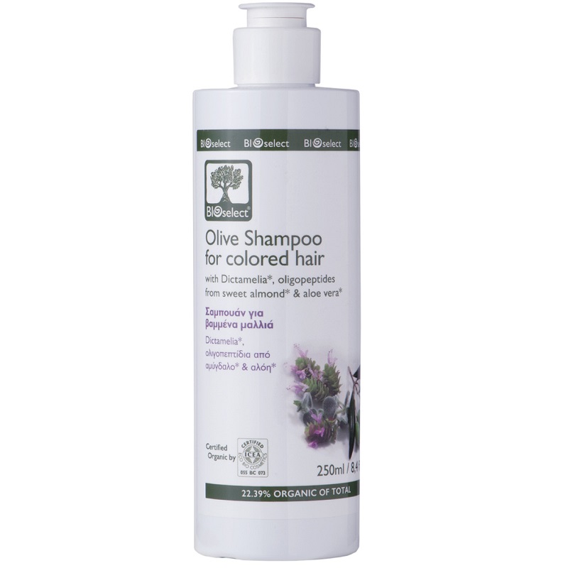 Restparti Bioselect Olive Shampoo Farvet Hår