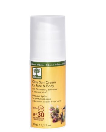 Restparti   Bioselect    Olive Sun Cream For Face   Body Spf 30