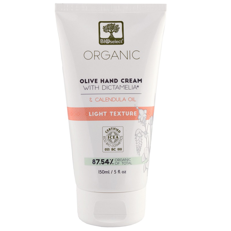 Restparti Bioselect Organic Olive Hand Cream Light Texture
