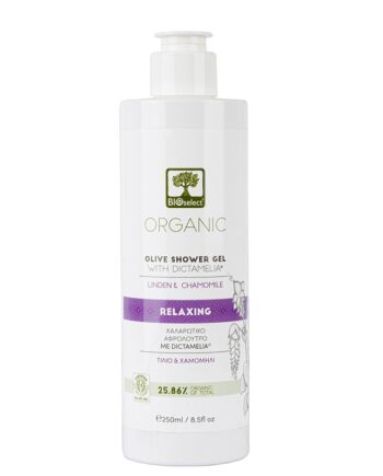 Restparti   Bioselect    Olive Shower Gel   Relaxing