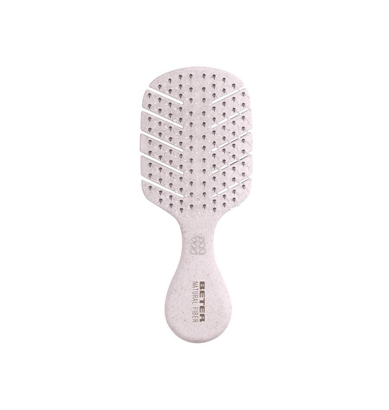 Beter Natural Fiber Detangling Hårbørste Mini Lyngfarvet
