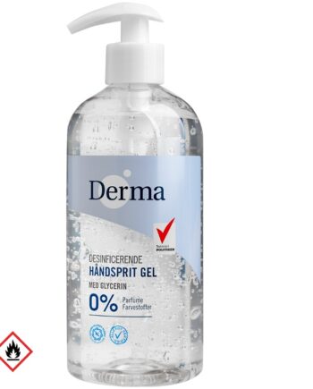 Derma   Håndsprit Gel 70  500ml