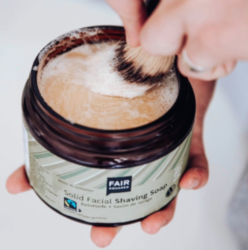 Fair Squared Solid Facial Shaving Soap