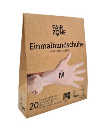 Fair Zone   Latex Engangshandsker Str  M