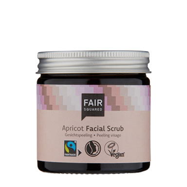 Fair Squared økologisk Apricot Facial Scrub