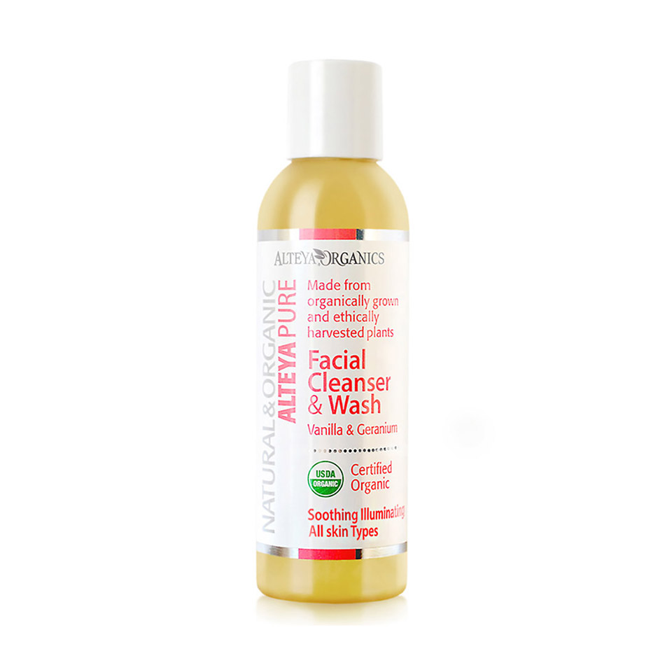Alteya Organics Pure Vanilla Geranium Facial Cleanser