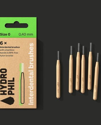 Hydrophil   Size 0 Interdentalbørster 0 40mm