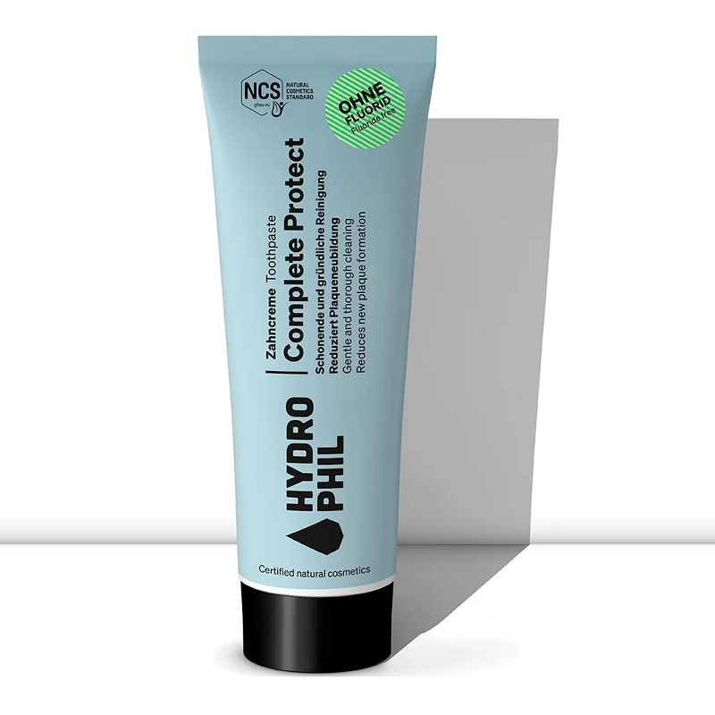 Hydrophil Tandpasta Uden Fluorid Complete Protect