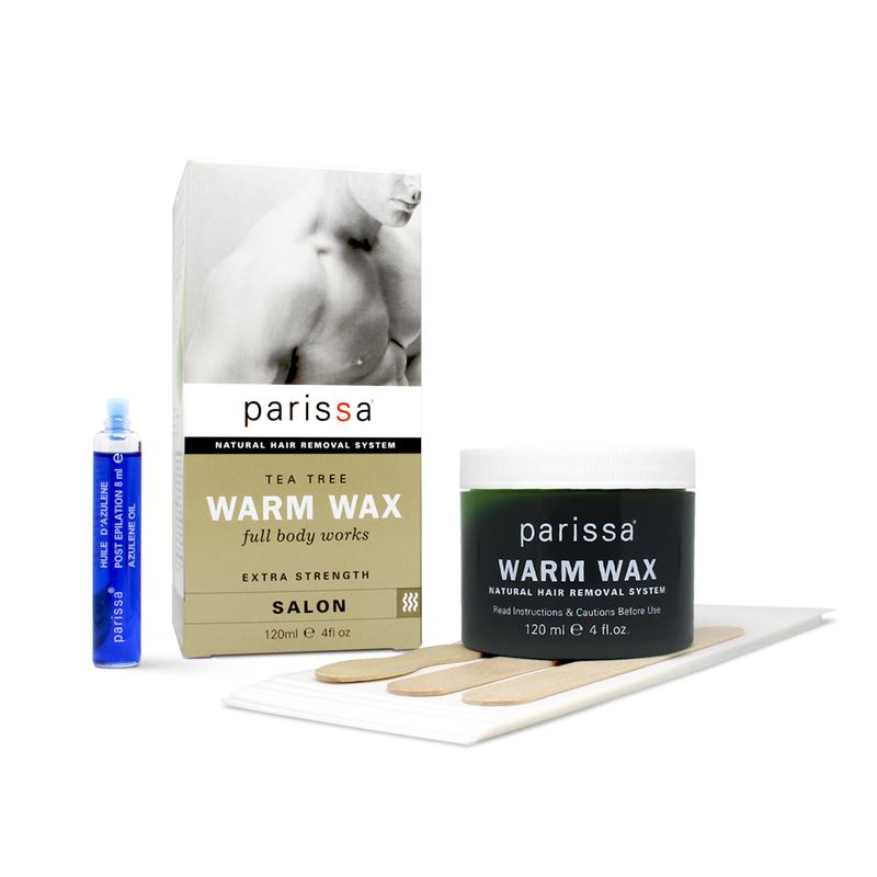 Parissa Mens Warm Wax With Tea Tree