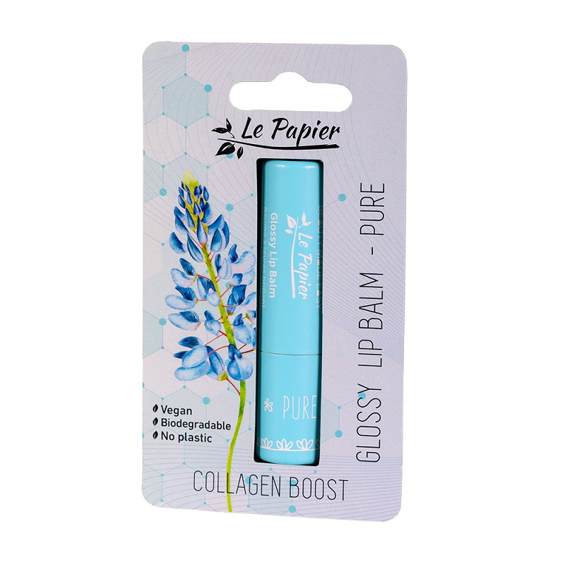 Le Papier Collagen Boost Glossy Lip Balm Pure
